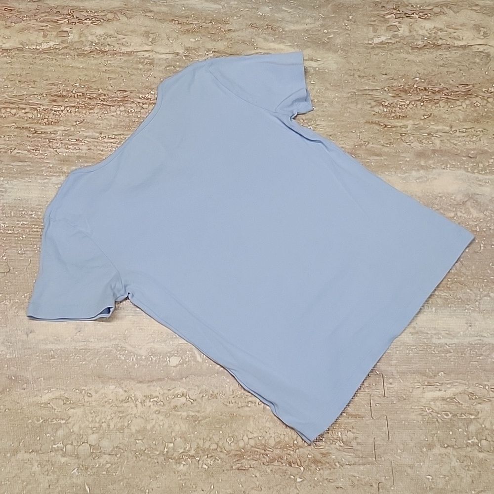 JONES NEW YORK SIGNATURE WOMENS COTTON VNECK TEE SIZE MEDIUM - Picture 7 of 7